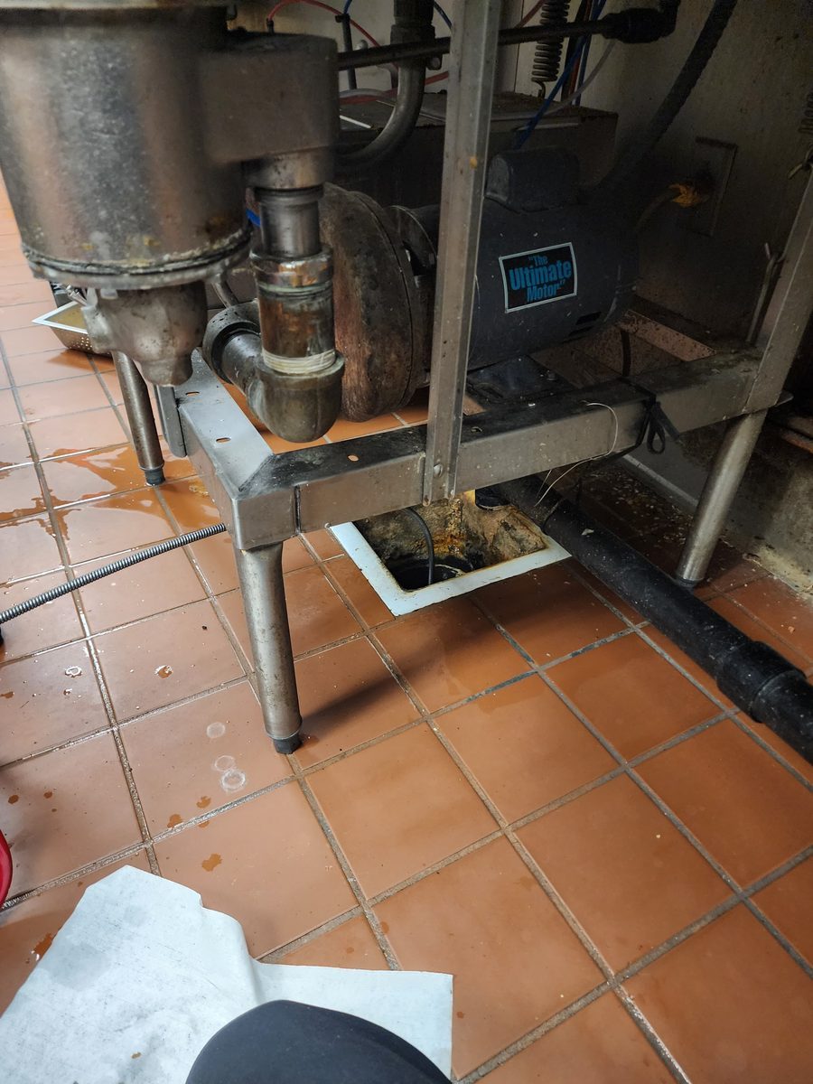 Restaurant grease line cleared at a Commerce City, Colorado commercial kitchen